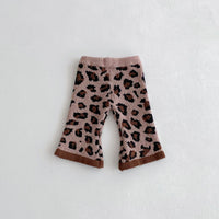 Load image into Gallery viewer, 2 Pieces Set Baby Kid Girls Cartoon Tops And Leopard Pants Wholesale 25110338
