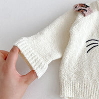 Load image into Gallery viewer, 2 Pieces Set Baby Kid Girls Cartoon Tops And Leopard Pants Wholesale 25110338
