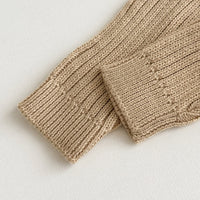 Load image into Gallery viewer, Baby Knitted Solid Color Jumpsuits Warm Cotton Winter Outwear for Infants Wholesale 25110339（Hat not included）
