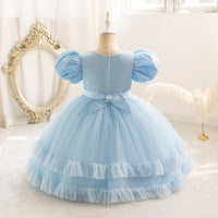 Load image into Gallery viewer, Kid Girls Polka dots Princess Dresses Wholesale 25112505
