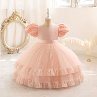 Load image into Gallery viewer, Kid Girls Polka dots Princess Dresses Wholesale 25112505
