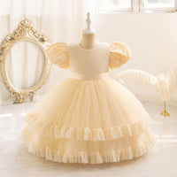 Load image into Gallery viewer, Kid Girls Polka dots Princess Dresses Wholesale 25112505
