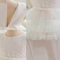 Load image into Gallery viewer, Kid Girls Solid Color Bow Princess Dresses Wholesale 25112508
