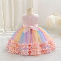 Load image into Gallery viewer, Baby Kid Girls Color-blocking Princess Dresses Wholesale 25112510
