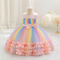 Load image into Gallery viewer, Baby Kid Girls Color-blocking Princess Dresses Wholesale 25112510
