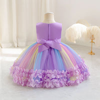 Load image into Gallery viewer, Baby Kid Girls Color-blocking Princess Dresses Wholesale 25112510
