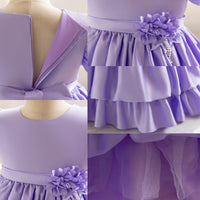 Load image into Gallery viewer, Kid Girls Solid Color Princess Dresses Wholesale 25112517
