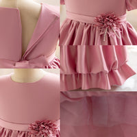 Load image into Gallery viewer, Kid Girls Solid Color Princess Dresses Wholesale 25112517
