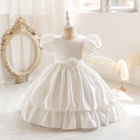Load image into Gallery viewer, Kid Girls Solid Color Princess Dresses Wholesale 25112517
