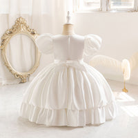 Load image into Gallery viewer, Kid Girls Solid Color Princess Dresses Wholesale 25112517
