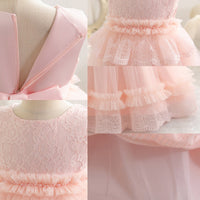Load image into Gallery viewer, Kid Girls Solid Color Princess Dresses Wholesale 25112528

