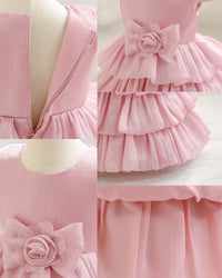 Load image into Gallery viewer, Baby Kid Girls Solid Color Bow Princess Dresses Wholesale 25112529

