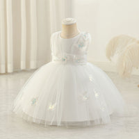 Load image into Gallery viewer, Baby Kid Girls Solid Color Bow Princess Dresses Wholesale 25112555
