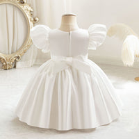 Load image into Gallery viewer, Baby Kid Girls Solid Color Embroidered Princess Dresses Wholesale 25112560
