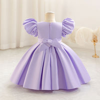 Load image into Gallery viewer, Baby Kid Girls Letters Bow Princess Dresses Wholesale 25112565
