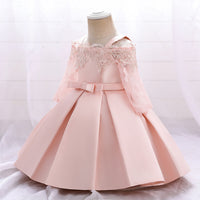 Load image into Gallery viewer, Baby Kid Girls Solid Color Princess Dresses Wholesale 25112572
