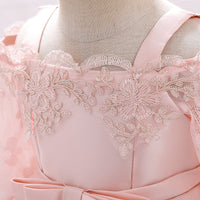 Load image into Gallery viewer, Baby Kid Girls Solid Color Princess Dresses Wholesale 25112572
