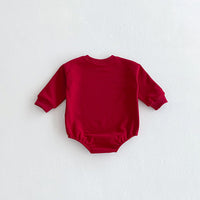 Load image into Gallery viewer, Baby Girls Solid Color Letters Rompers Wholesale 25121604
