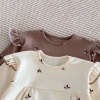 Load image into Gallery viewer, 2 Pieces Set Baby Girls Flower Print Tops And Pants Wholesale 25123101
