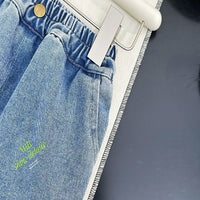 Load image into Gallery viewer, Baby Kid Boys Solid Color Cartoon Jeans Wholesale 25123104
