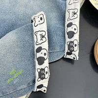 Load image into Gallery viewer, Baby Kid Boys Solid Color Cartoon Jeans Wholesale 25123104
