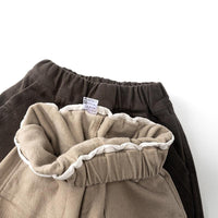 Load image into Gallery viewer, Baby Kid Girls Boys Solid Color Checked Pants Wholesale 25123106
