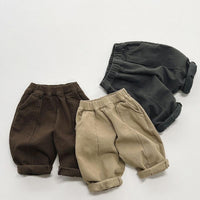 Load image into Gallery viewer, Baby Kid Boys Solid Color Pants Wholesale 25123109
