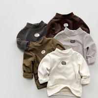 Load image into Gallery viewer, Baby Kid Boys Solid Color Striped Tops Wholesale 25123111
