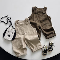 Load image into Gallery viewer, Baby Kid Girls Boys Solid Color Jumpsuits Wholesale 25123120
