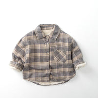 Load image into Gallery viewer, Baby Kid Boys Color-blocking Checked Shirts Wholesale 25123122
