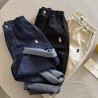 Load image into Gallery viewer, Baby Kid Unisex Solid Color Jeans Wholesale 25123135
