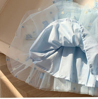 Load image into Gallery viewer, Baby Kid Girls Solid Color Butterfly Dresses Wholesale 26010708
