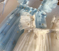 Load image into Gallery viewer, Baby Kid Girls Solid Color Butterfly Dresses Wholesale 26010708
