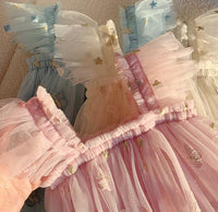 Load image into Gallery viewer, Baby Kid Girls Solid Color Butterfly Dresses Wholesale 26010708
