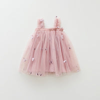 Load image into Gallery viewer, Baby Kid Girls Solid Color Butterfly Dresses Wholesale 26010709
