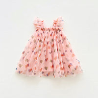 Load image into Gallery viewer, Baby Kid Girls Love heart Print Dresses Wholesale 26010710
