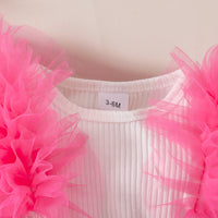 Load image into Gallery viewer, Baby Girls Color-blocking Bow Rompers Wholesale 26012708
