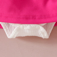 Load image into Gallery viewer, Baby Girls Color-blocking Bow Rompers Wholesale 26012708
