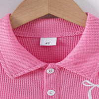 Load image into Gallery viewer, Kid Girls Solid Color Bow Dresses Wholesale 26020302
