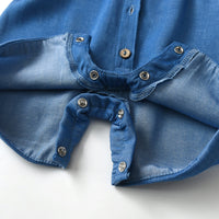 Load image into Gallery viewer, Baby Girls Solid Color Rompers Wholesale 26020310
