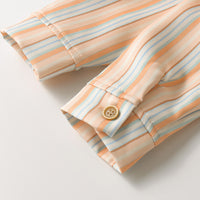 Load image into Gallery viewer, 2 Pieces Set Baby Kid Boys Striped Bow Shirts And Solid Color Jumpsuits Wholesale 26020329
