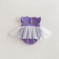 Load image into Gallery viewer, Baby Girls Solid Color Bow Dresses Wholesale 26030903
