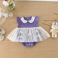 Load image into Gallery viewer, Baby Girls Solid Color Bow Dresses Wholesale 26030903
