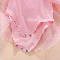 Load image into Gallery viewer, Baby Girls Solid Color Bow Dresses Wholesale 26030905
