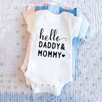 Load image into Gallery viewer, Baby Girls Boys Letters Rompers Wholesale 26030906
