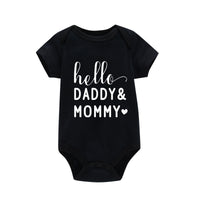 Load image into Gallery viewer, Baby Girls Boys Letters Rompers Wholesale 26030906
