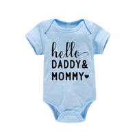 Load image into Gallery viewer, Baby Girls Boys Letters Rompers Wholesale 26030906
