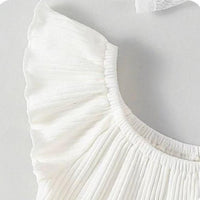 Load image into Gallery viewer, Baby Girls Solid Color Rompers Wholesale 26030920
