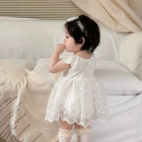 Load image into Gallery viewer, Baby Girls Solid Color Rompers Wholesale 26030920
