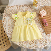 Load image into Gallery viewer, Baby Girls Flower Dresses Wholesale 26030922
